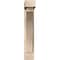 Ekena Millwork Thorton Block Smooth Bracket w/ Offset Brace, Douglas Fir, 5 1/2"W x 20"D x 32"H BKT0604X20X32THR05SDF - alternate 4